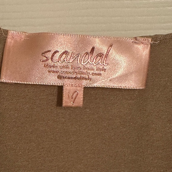 Scandal Aquarius 100% Silk Dress Made in Italy - Picture 3 of 9